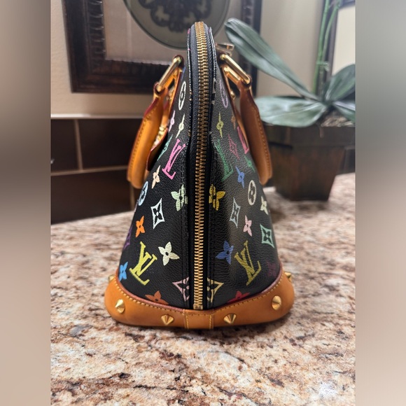 🎀Louis Vuitton Murakami Noir Alma🎀 - Picture 7 of 16